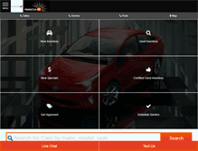 Tablet Screenshot of desertsunmotors.com